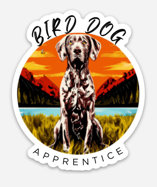 Sticker - "Rocky The Mountain Bird Dog"